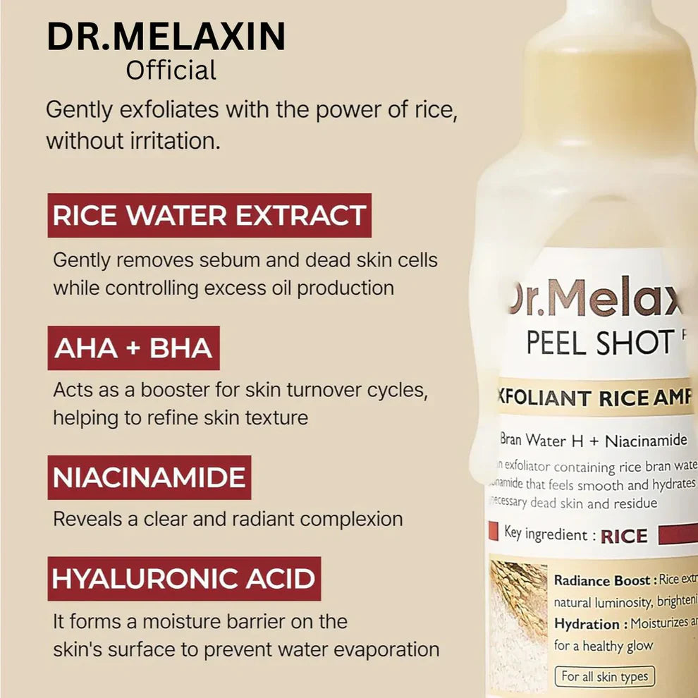 Lemnis Dr. Melaxin™️ Rice Peel Shot Ampoule